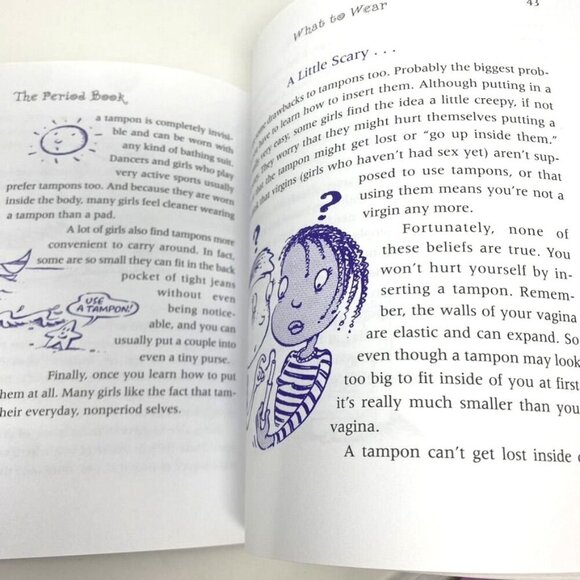 The Period Book By Karen Gravelle Girls Nonfiction Paperback - Picture 7 of 9